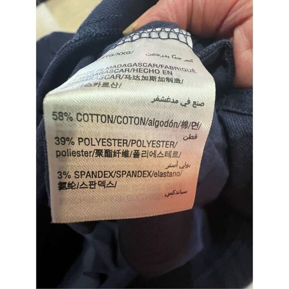 Club Room Men’s Polo Tee Sz XXL Navy  NWT - Picture 4 of 6